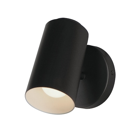 Maxim Lighting SpotLight Outdoor LED Sconce - Cylinder 62001BK
